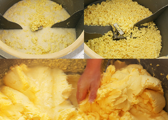 Rohmilch Sauerrahmbutter entsteht