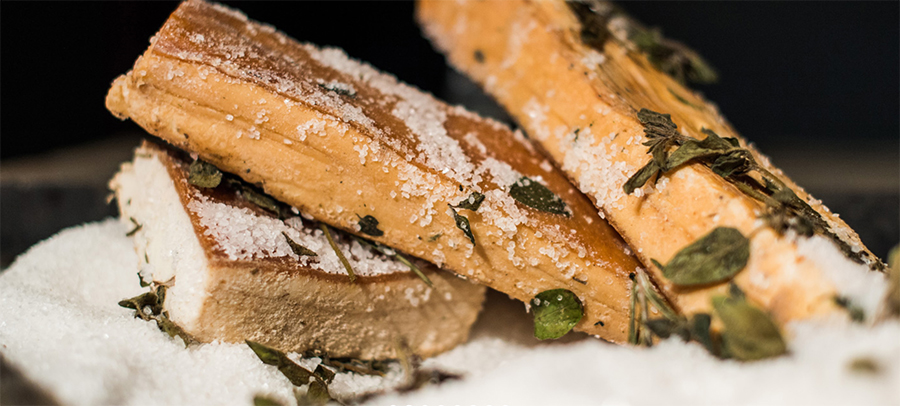 Neusetzer Rückenspeck vom Wollschwein