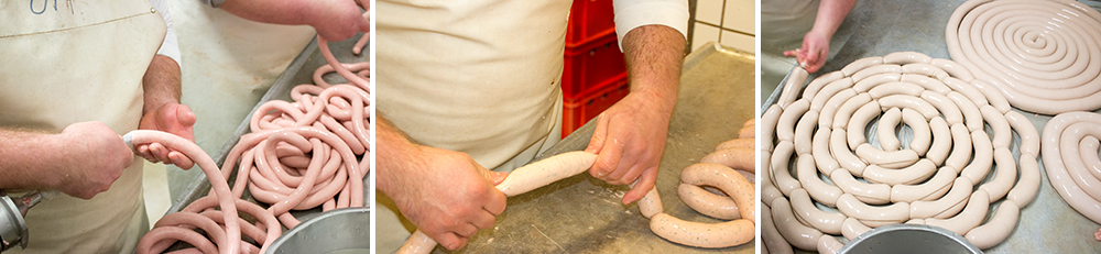 die gute Wurst füllen und abbinden